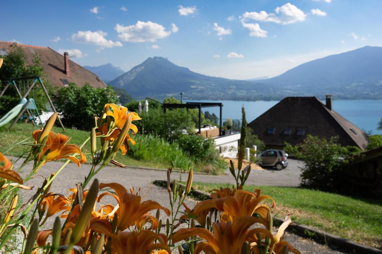 Апартаменты T3 Avec Vue Sur Le Lac D'Annecy Вейрье-дю-Лак Экстерьер фото